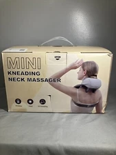 Mini Kneading Neck Massager Wireless Heat 5D Kneading