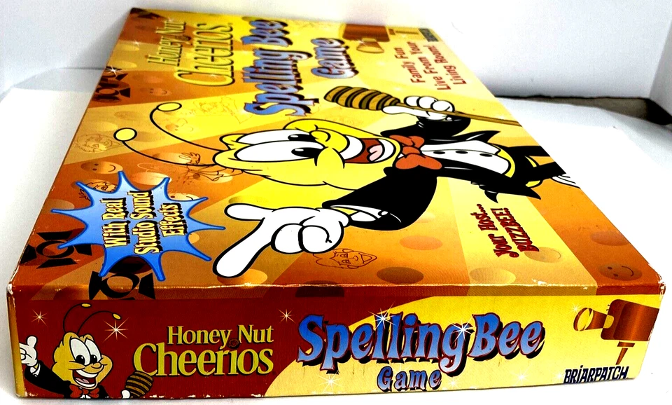 BRIARPATCH HONEY NUT CHEERIOS SPELLING BEE GAME 2001 COMPLETE AGES 7+ REDMAN - Image 4 of 4