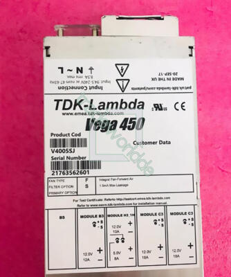1PC USED TDK-LAMBDA Power Supply VEGA 450 V4005SJ