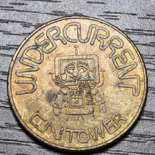 UNDERCURRENT CN TOWER TORONTO CANADA TOKEN PB2102  *COMBINED SHIP