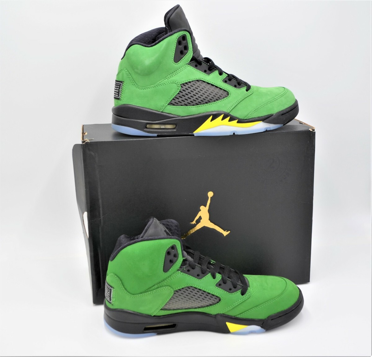 jordan green apple 5