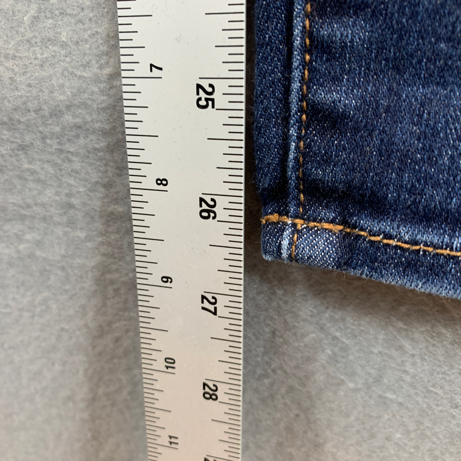 American Eagle Women's Size 2 Short Next Level Stretch Hi-Rise Jegging Blue Jean image 10