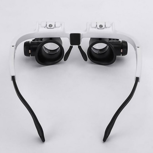 23X Kopflupe LED Schmuck Uhr Reparatur Vergrößerungsbrille Lupe - Bild 4 von 17