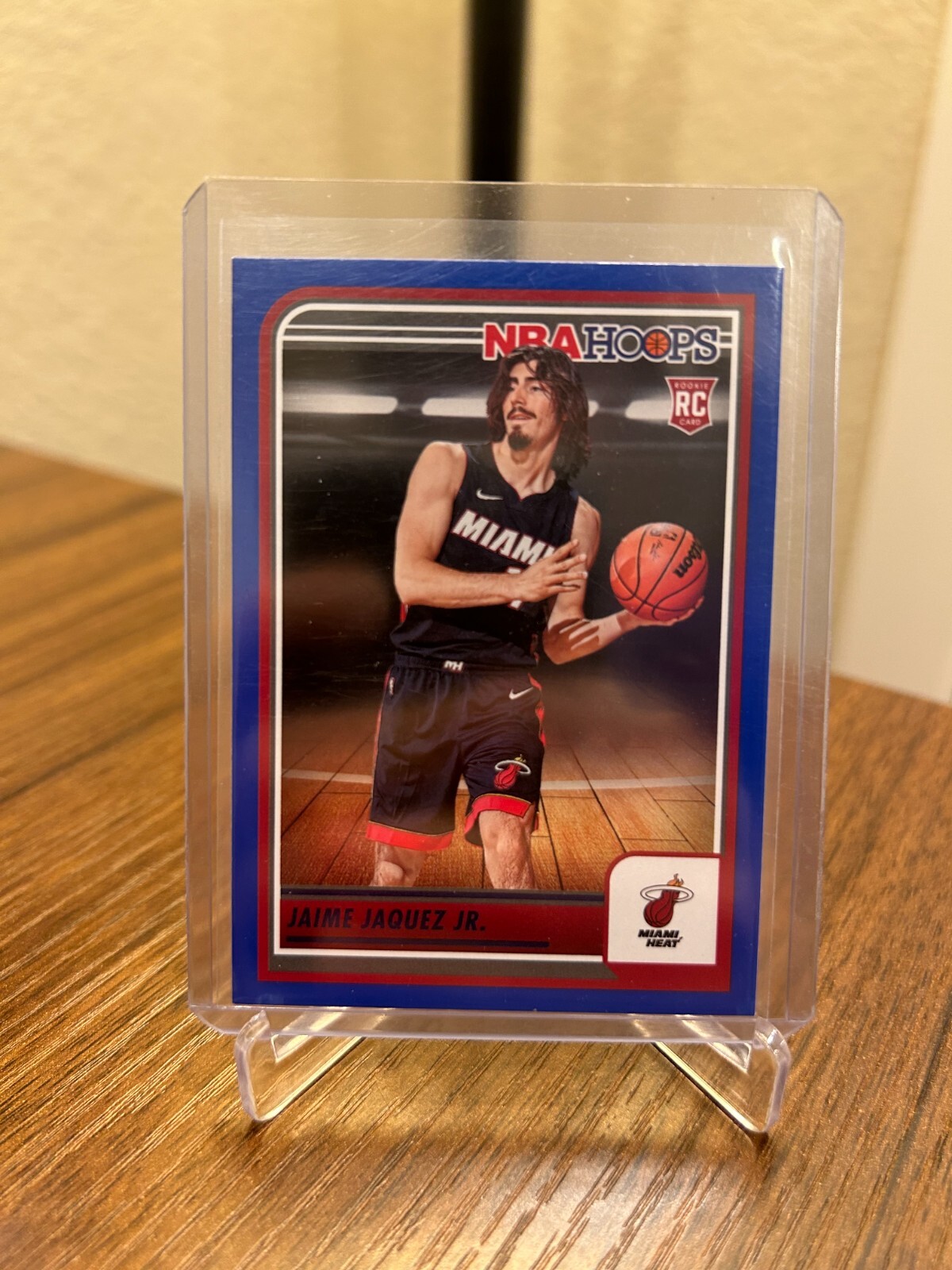 2023-24 Panini NBA Hoops - Rookies Blue #249 Jaime Jaquez Jr. (RC)