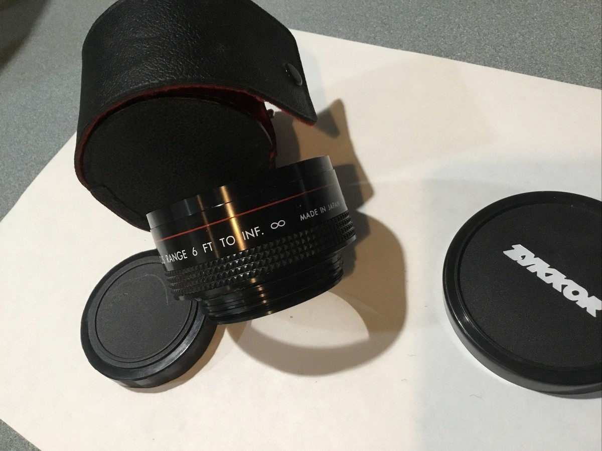 Vintage Zykkor Auxiliary Wide Angel Lens Auto Focus 6 ft