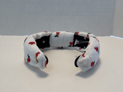 LELE SADOUGHI CHERRY EMBROIDERED KNOTTED HEADBAND WHITE | eBay display picture 3