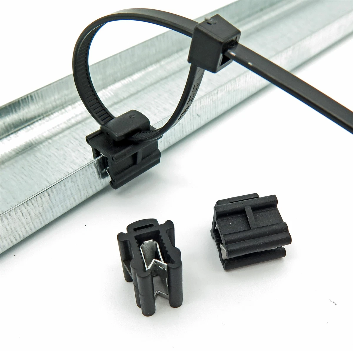 VVO Fasteners Cable Tie Edge Mounting Clips 10 Clips Cable Ties NOT Included