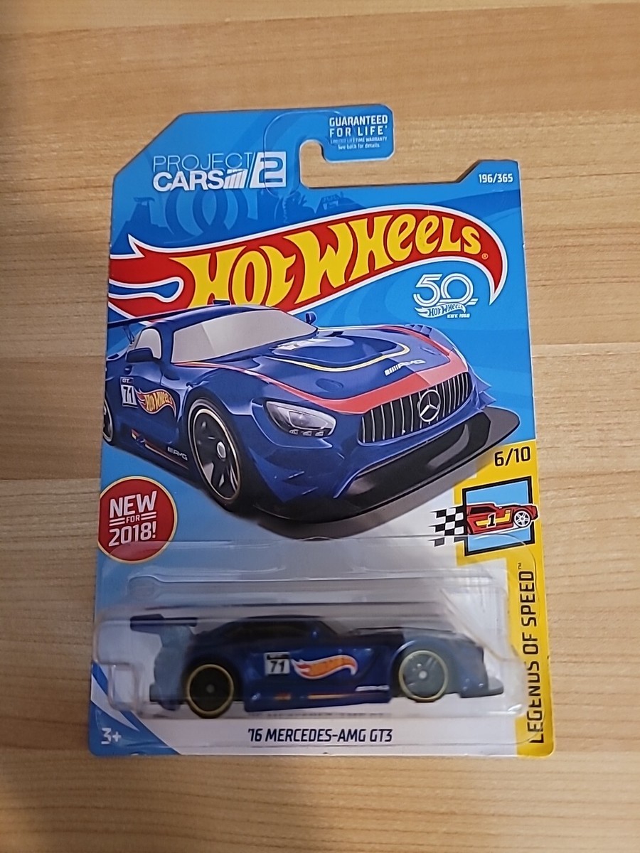 Hot Wheels Project Cars 2 Legends of Speed, '16 Mercedes-AMG GT3 6