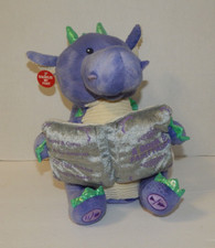 Cuddle Barn Dalton The Storytelling Dragon Plush Lights Up Moves Reads 5 Stories