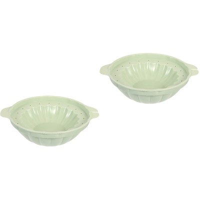  2 Count Obstsalatschüssel Eiswürfelbereiter Kugel-Eisform Kühler Eisformen