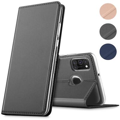 Bookstyle PU Lederhülle für Samsung Galaxy A21s Booklet Cover Etui Kartenfächer