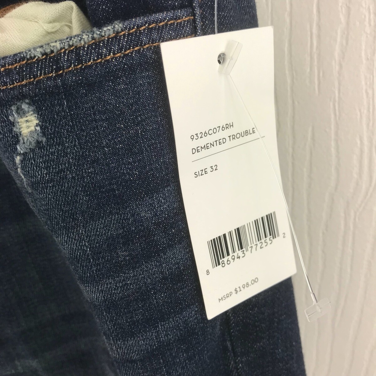 New NWT Women's J Brand Demented Trouble Cropped Low Rise