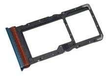 OEM BLU VIEW SPEED 5G B1550VL REPLACEMENT BLUE MICRO SD SIM CARD HOLDER TRAY