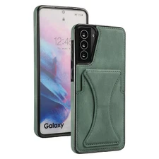 For iPhone 16 17 Pro Max 15 12 11 Shockproof Leather Wallet Card Stand Slim Case