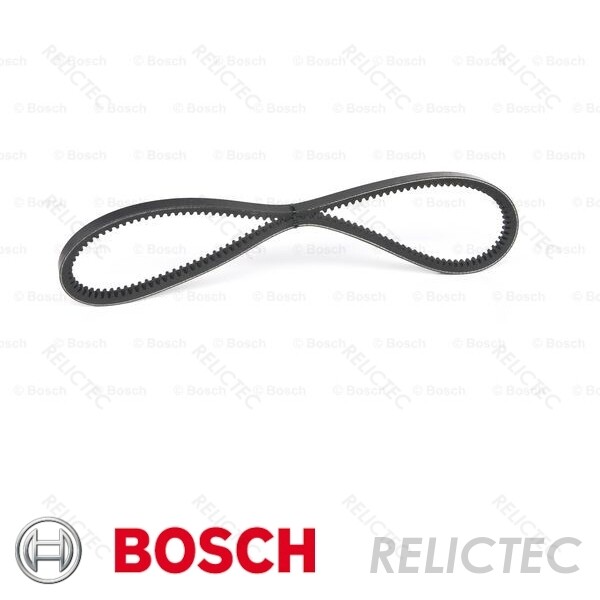 Drive V-Belt Aux Fan for Toyota Mitsubishi Land Rover Nissan 