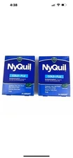 2PK Vicks NyQuil Cold & Flu 24 LiquiCaps Each ~ EXP 8/31/26
