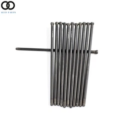 12PCS Valve Push Rod Tube For 91-98 Dodge Cummins Diesel 6BT 5.9L 3284377