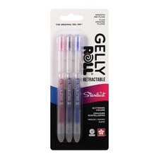 Sakura Gelly Roll Retractable Medium Point Pens 3/Pkg-Stardust - 2 Pack