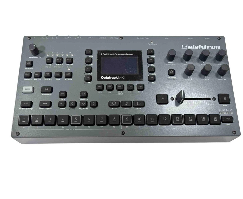 Elektron Octatrack MKII Eight Track Dynamic Performance Sampler - Image 4 of 4