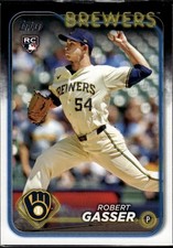 Robert Gasser 2024 Topps Update Milwaukee Brewers Rookie #US119