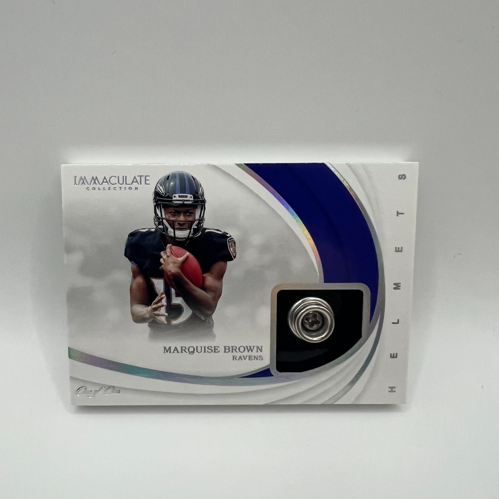 2019 Panini Immaculate Helmets Marquise Brown #12 1/1