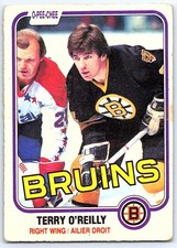 1981-82 O-Pee-Chee Terry O'Reilly Boston Bruins #7