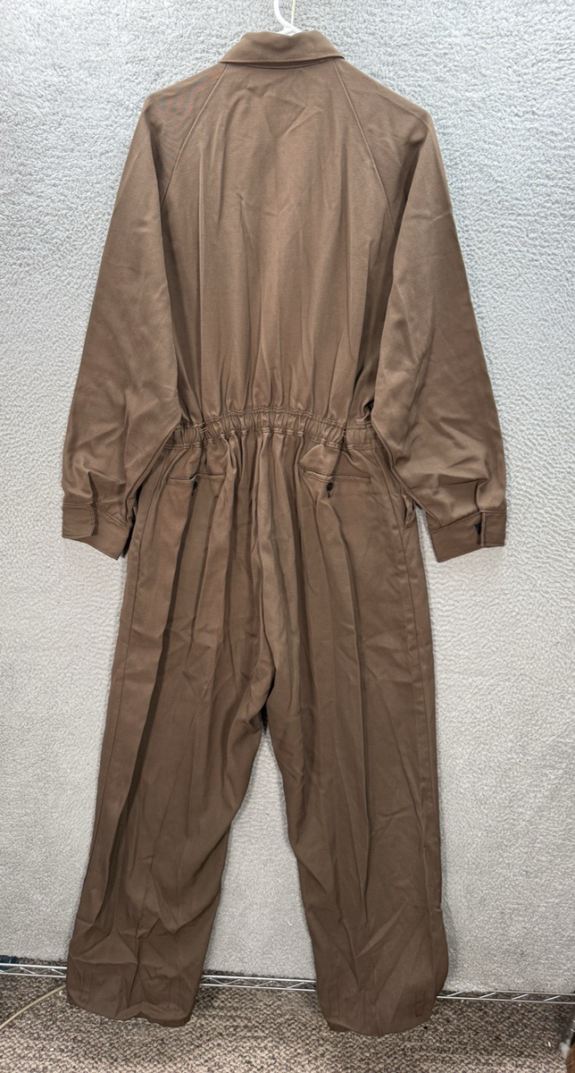 Vintage Topp Master Coveralls Adult Large Brown Workwear Grunge