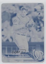 2018 Topps Chrome Printing Plate Cyan 1/1 Raudy Read #120 0c6