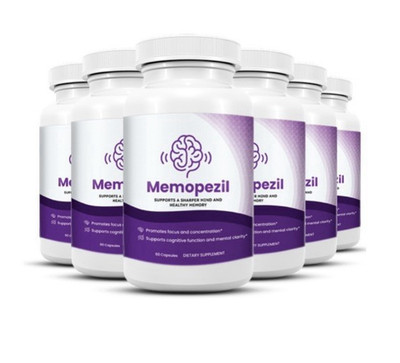 Memopezil Memory Support & Mental Focus Dietary Supplement Capsules, 60 Ct