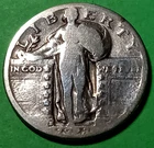 1928 S STANDING LIBERTY 25¢ - BELOW SPOT 🚚 *FREE SHPG*