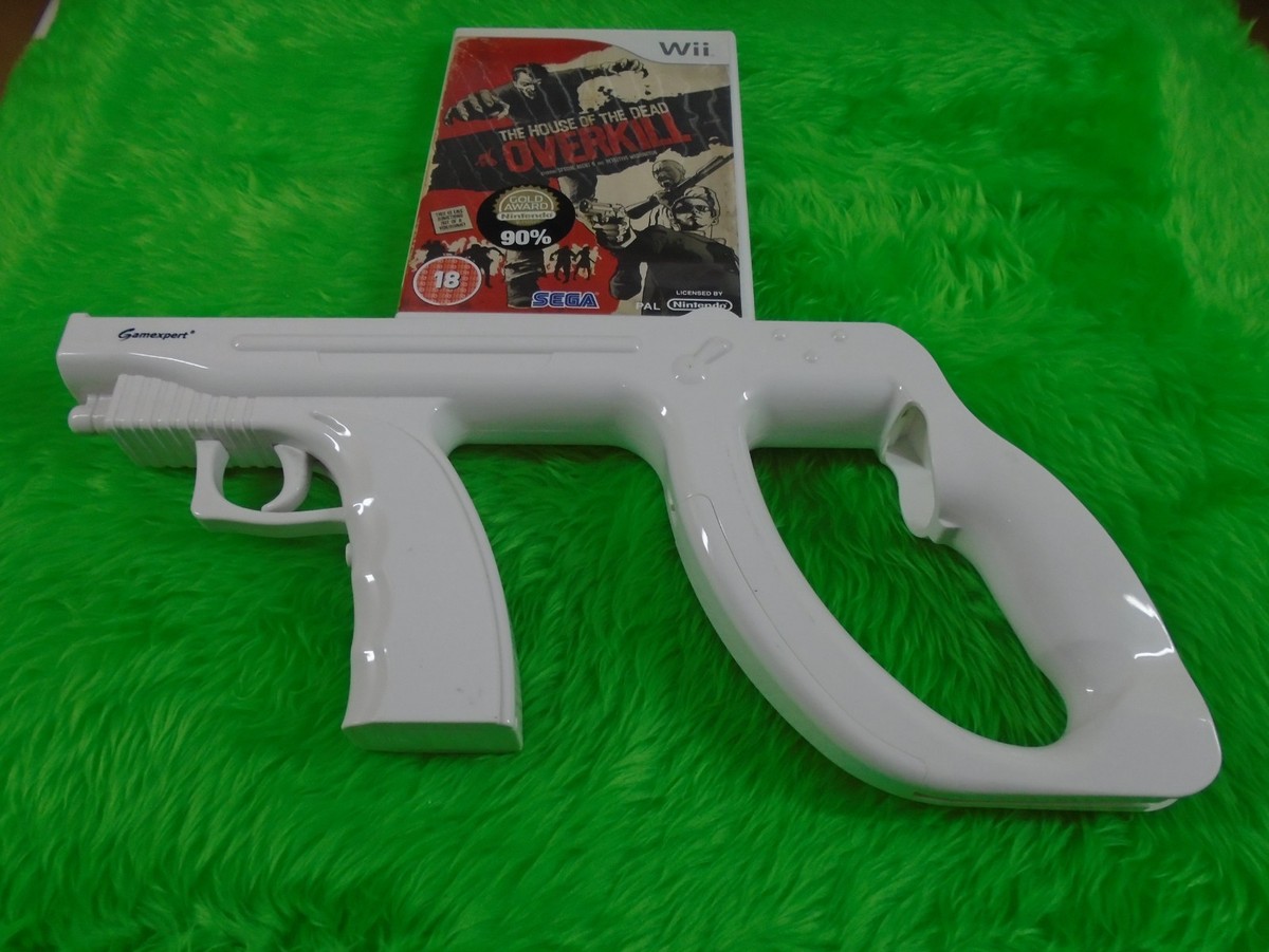 wii HOUSE OF THE DEAD OVERKILL Game + Gun/s - Make Your Selection