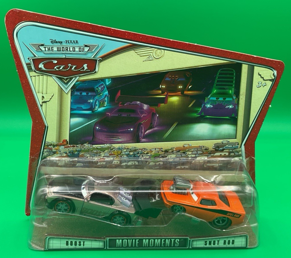 Mattel The World of Cars Movie Moments Boost Snot Rod L5266 for