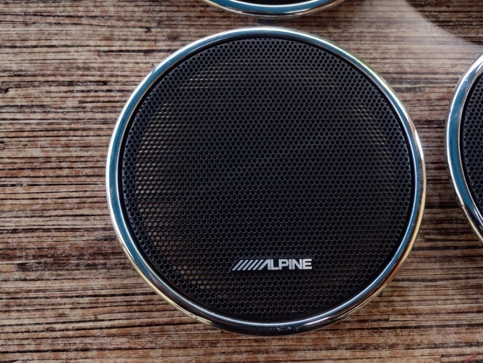 Jaguar XJ XJR VDP ALPINE door speaker grilles complete set of 4 X350 X358 Foto 3 de 4