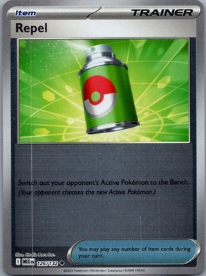 Repel Uncommon ME01: Mega Evolution 126/132 NM
