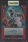2025 Select Red Prizm Tetairoa McMillan Panthers RC Rookie AUTO 41/75