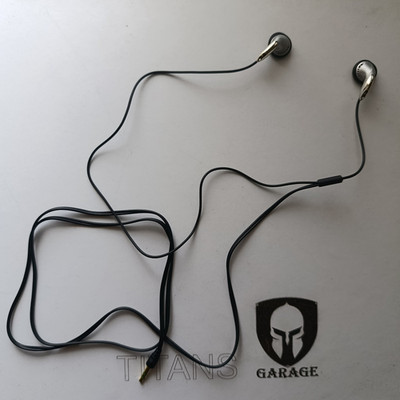 Sony MDR-E838 3.5mm plug in Earphones for Sony MD/CD/Cassette For Remote Used