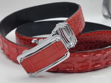  Brown Genuine Crocodile Leather BELT DL-10B