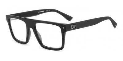 Dsquared2 ICON 0012 MATTE BLACK 54/18/145 men Eyewear Frame