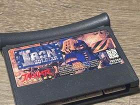 2 Game Lot Zool 2 + Iron Soldier Atari Jaguar Cleaned *Untested* Authentic
