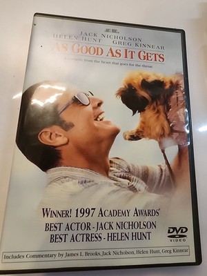 As Good As It Gets DVD 1997 Jack Nicholson Helen Hunt