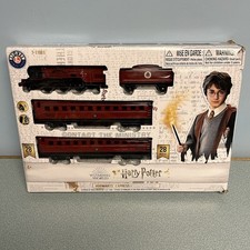 Lionel 28Pc Harry Potter Hogwarts Express Train Set Battery w/ Sound 7-11981