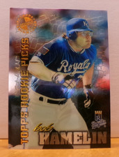 TOPPS ROOKIE PICKS SC MEMBER'S CHOICE BASEBALL CARD BOB HAMELIN K.C. ROYALS