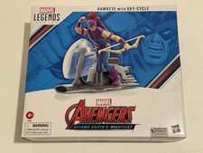 Marvel Legends Hawkeye with Sky Cycle Avengers 60th Anniversary Hasbro 2023