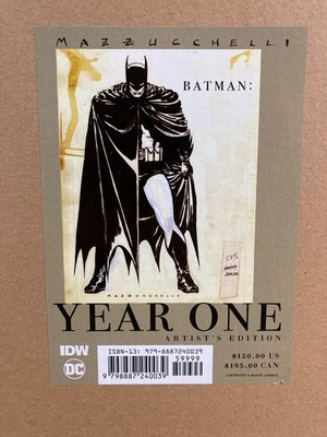 Batman Year One Artist's Edition #77 IDW Publishing 2024