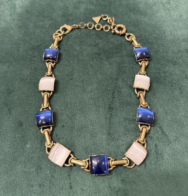 TOLLE VINTAGE HAUTE COUTURE BULATTI HALSKETTE ERMANI BULATTI NECKLACE METALL VERGOLDET