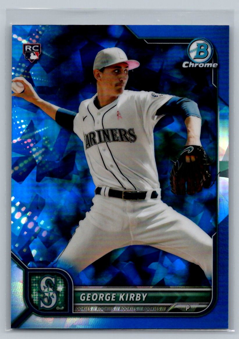 2022 Bowman Chrome Sapphire Edition #34 George Kirby