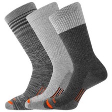 Merrell Unisex Adults Mens And Women's Socks - 3 Pair Pack Half Cushion Comfo...