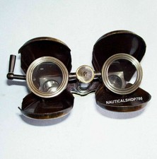 ANTICO TELESCOPIO BINOCOLO NAUTICO MONOCULARE MARITTIMO VINTAGE REGALO OTTONE