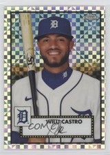 2021 Topps Chrome Platinum Anniversary X-Fractor Willi Castro #261 2k3