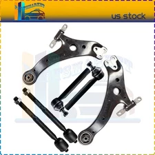 Set Of 6 For 2004 2005 2006 Lexus RX330 Front Lower Control Arm Tie Rod End Kit